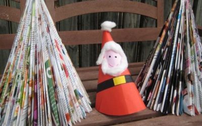 Brăduți de Crăciun care țin cu mediul