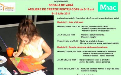 Ateliere creative pentru vară