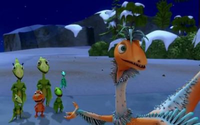 Dinozauri și bursuci în desenele animate