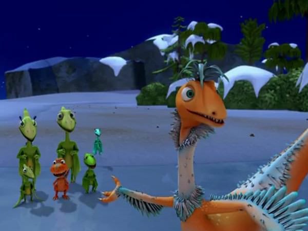 Dinozauri și bursuci în desenele animate