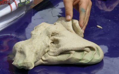 Plastilină estivală din nisip