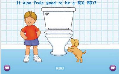 Cu I Love Potty Training e fun să folosești olița