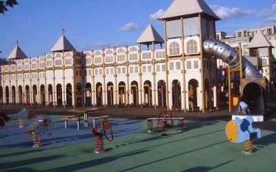 Cu mic cu mare în parcul Izvor