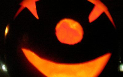 Sculpturi din pepene – sperietoare sau felinar?