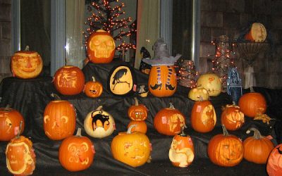 Dovlecei cu povești de Halloween