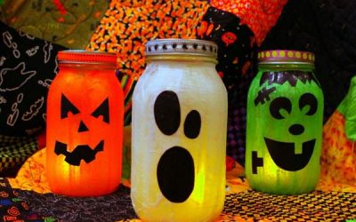 Simplele borcane devin felinare fioroase