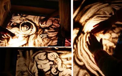 Desenăm în cutia cu nisip?