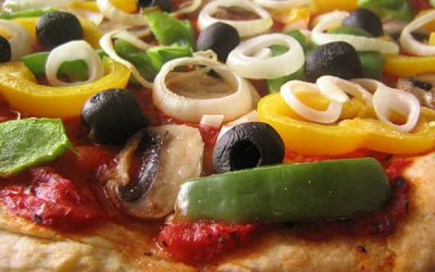 Mini pizza cu legume (de la 1 an)