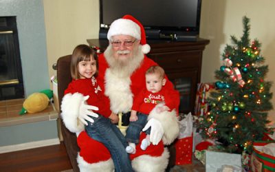 Vizita lui Moș Crăciun