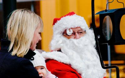 Cu metroul spre Moș Crăciun