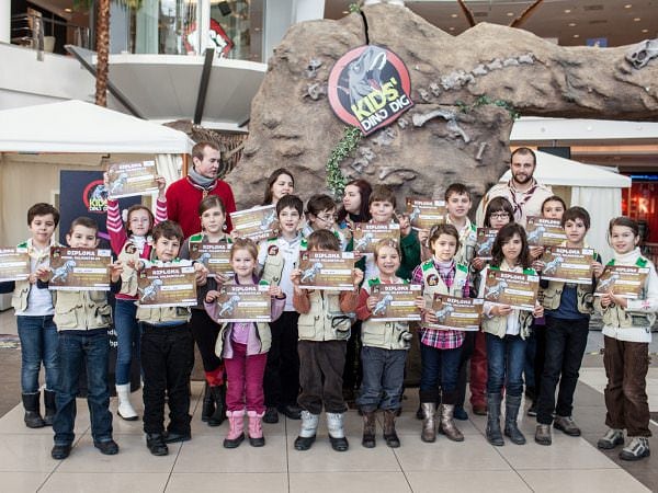 Distracția Kids` Dino Dig continuă până pe 12 februarie în Plaza România