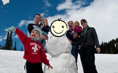 Temă pentru week-end: ieșim să facem un om de zăpadă