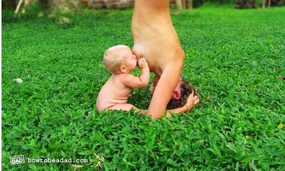 yoga breastfeeding