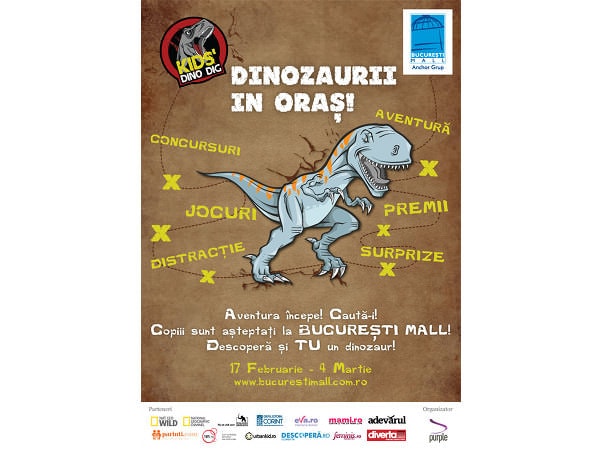 Kids` Dino Dig: aceeași distracție, altă locație