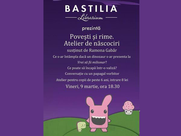 Atelier de născociri la Librăria Bastilia