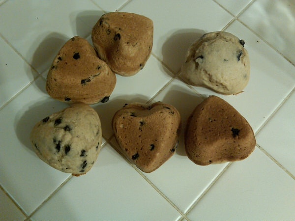 Brioșe englezești (english muffins) (de la 1 an)