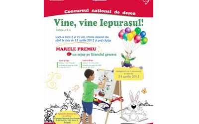 Iepurașul vine și la Posta Română