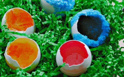 Cum să faci o geodă dintr-o coajă de ou