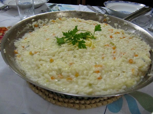 Risotto (rizoto) cu lămâie (de la 1 an)