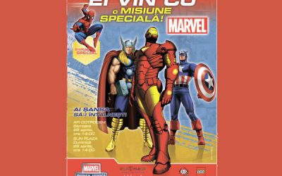 Concurs cu supereroi din desenele animate