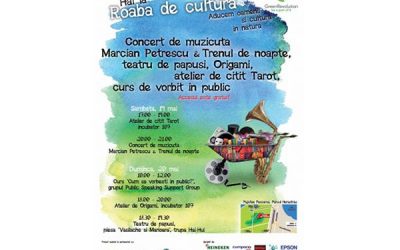 “Roaba de cultură” ne invită la evenimente pentru copii și nu numai