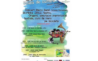 Teatru pentru copii, origami, skirtbike și multe altele la Roaba de cultură