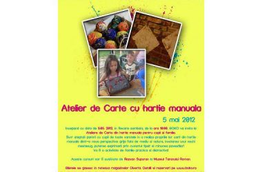 Hârtia vine în vizită la ateliere
