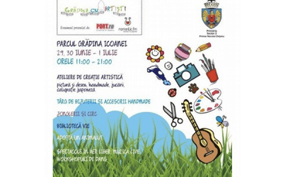 Parcul Icoanei se transformă în Grădina cu Artiști
