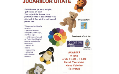 Jucăriile uitate nu mai sunt triste, ajung la alți copii