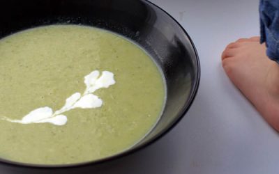 Supă cremă de fenicul și mazăre (de la 10 luni)