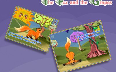 Poveștile interactive sunt pe iPad, am descoperit The Fox and the Grapes [concurs încheiat]