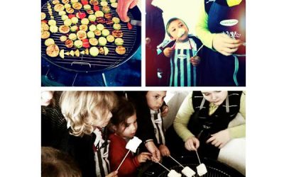 Kids in the kitchen. Week-end gourmet