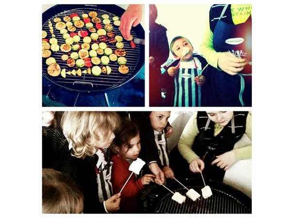 Kids in the kitchen. Week-end gourmet
