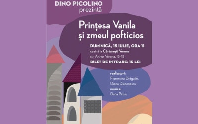 Zmeul pofticios mănâncă toate dulciurile prințesei Vanila – la Cărturești