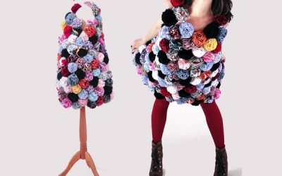 Rochie din flori pentru fete vesele