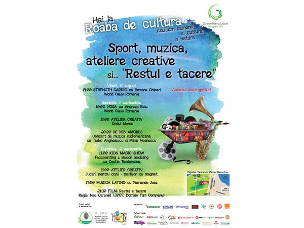 Roaba de cultură, în primul week-end de toamnă