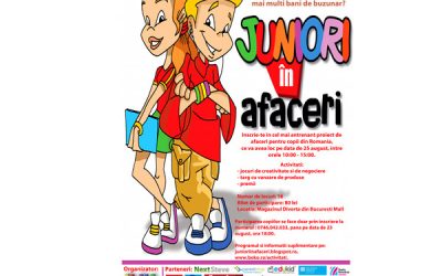 Antreprenoriatul se învață de mic