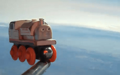 Trenulețul Thomas a ajuns în spațiu