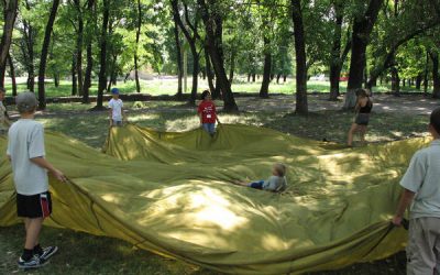 În loc de foc de tabără