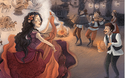 Ilustrații pentru copiii cu imaginație