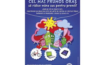 Orașul din lapte – concurs simpatic pentru școlari