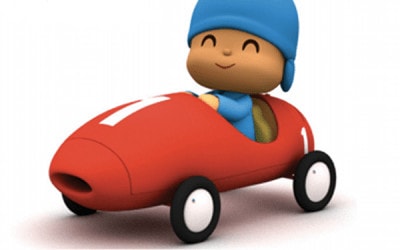 Cum desenăm mașina lui Pocoyo?
