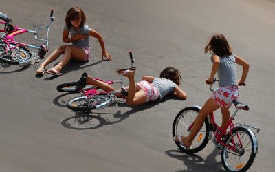 Transport pe două  roți. Pericole și atenționări