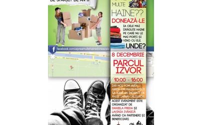 Aveți haine vechi pe acasă? Haideți să le donăm