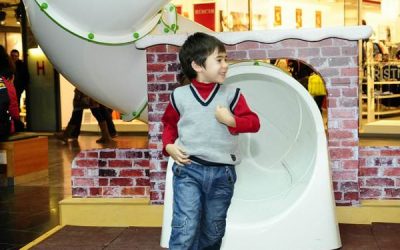 Hornul lui Moș Crăciun este dat împrumut la Băneasa Shopping City