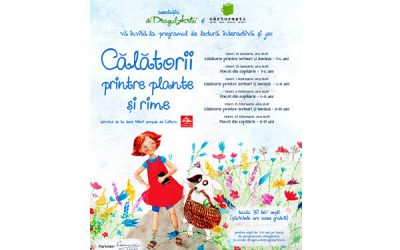 Lectură interactivă pentru copii: Călătorii printre plante și rime la Cărturești
