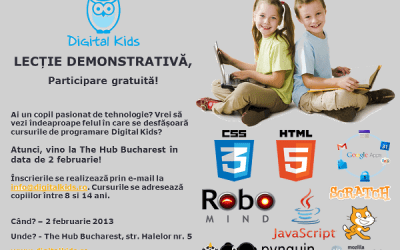 Digital Kids, pentru copiii din era tehnologiei