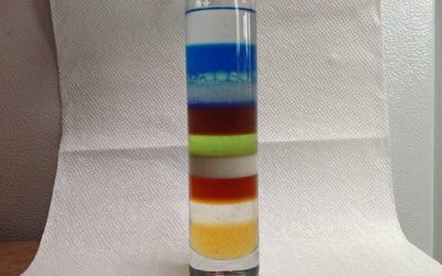 Experiment colorat… în straturi