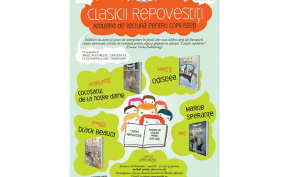 Atelier de lectură pentru copii – Clasici repovestiți