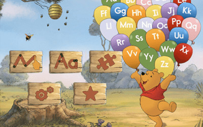 Învățăm literele cu Winnie the Pooh